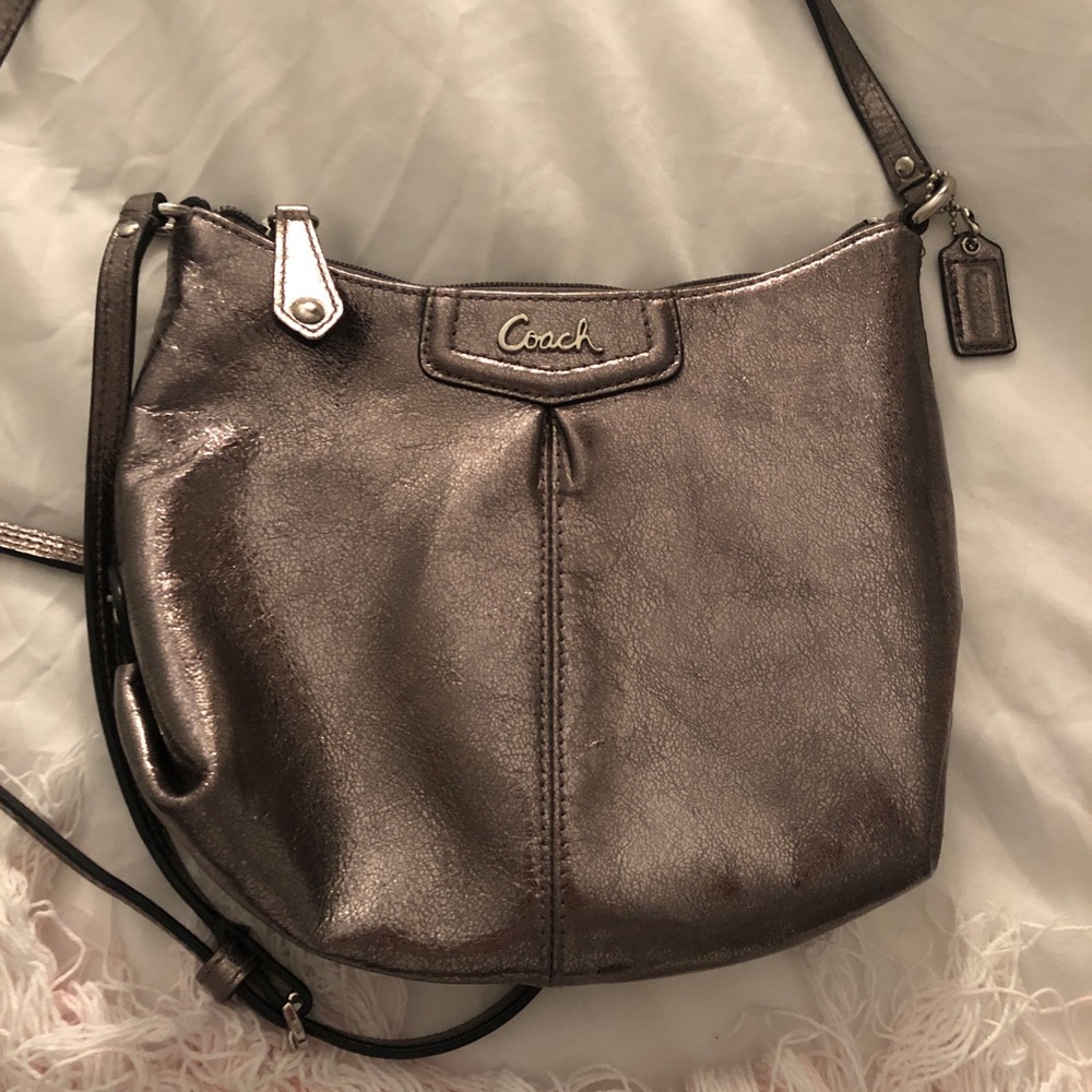 Metallic Coach Bag